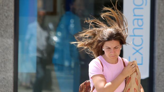 El viento hace estragos en Cádiz y se instala hasta el martes