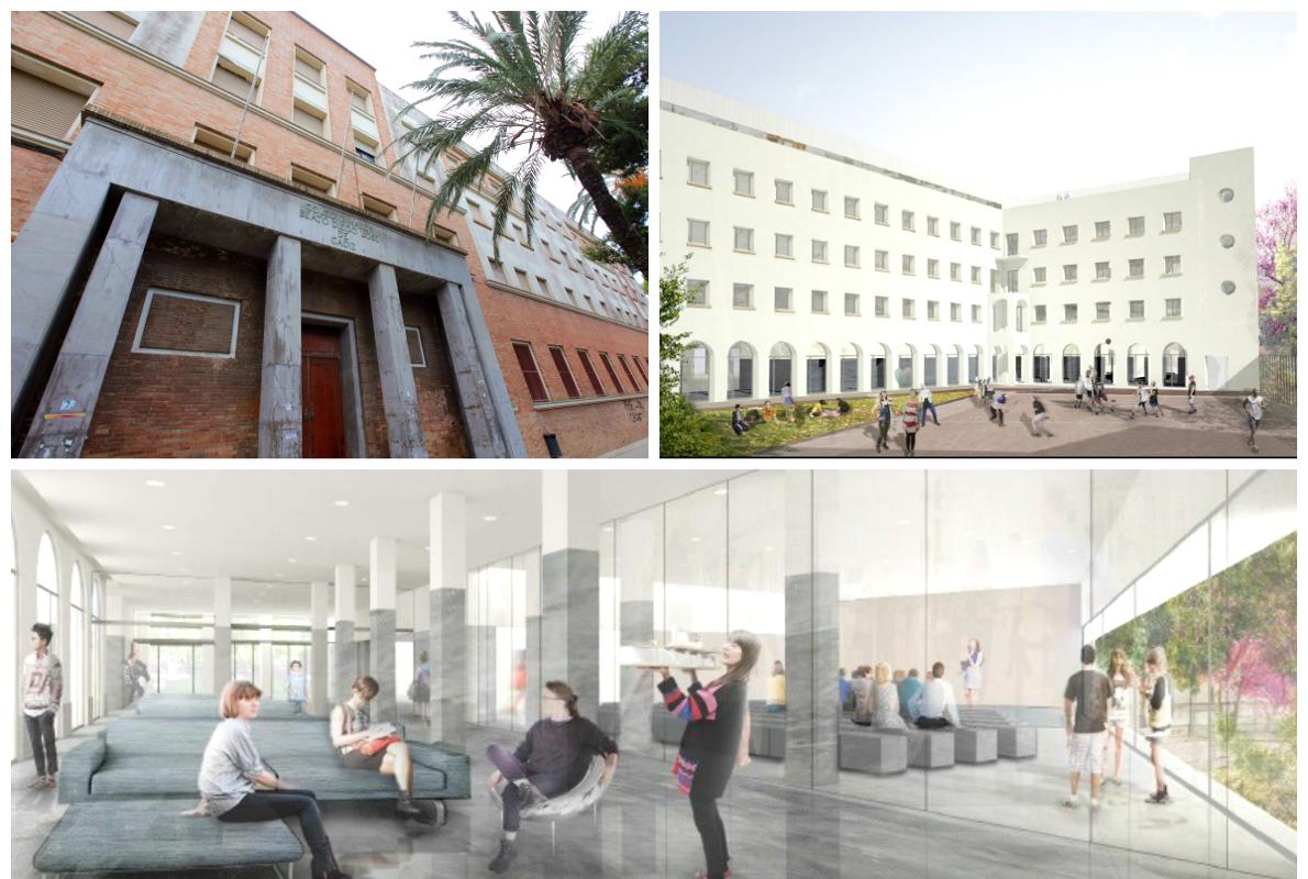 Estado actual de la finca y proyecto de la nueva residencia de estudiantes