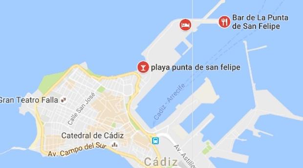 Google localiza y pone nombre a la playa de La Punta