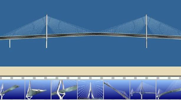 Así era el proyecto del puente en el año 2007