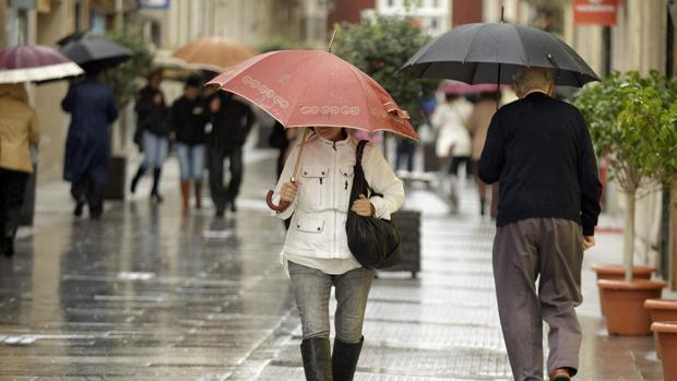 Lluvia y más frío para terminar la semana en Cádiz