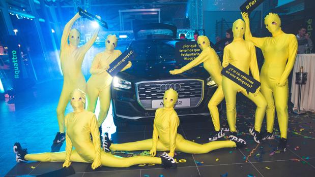 Noche sin etiquetas en la presentación del nuevo Audi Q2