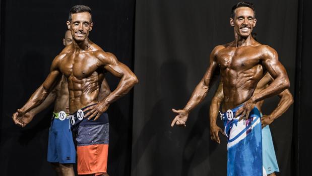 Los dos hermanos en el Campeonato Provincial de Sevilla IFBB 2016