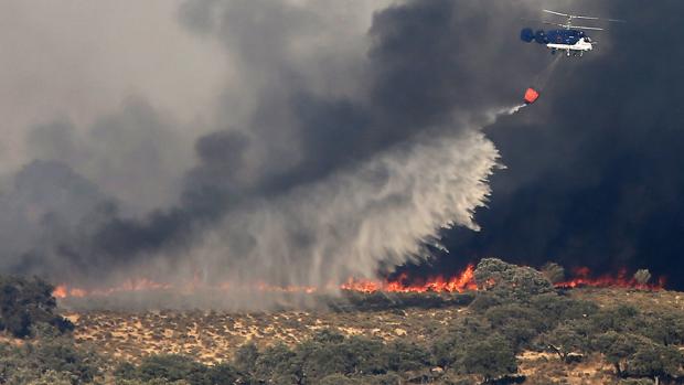 Las pérdidas por el incendio en el Castillo de las Guardas se cifran en 5 millones de euros