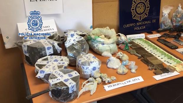 Detenido un hombre que había montado una laboratorio de drogas en su casa en Jimena