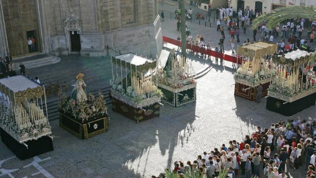 Imagen de la magna mariana celebrada en 2005