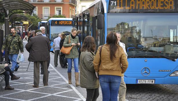 El servicio de autobuses urbanos crece un 6,82% durante el año pasado