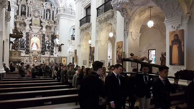 Vía Crucis de la juventud en Santo Domingo