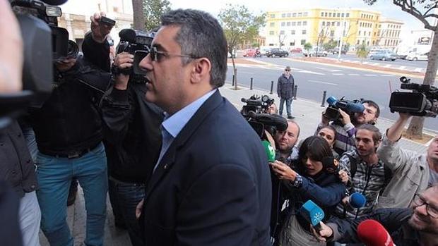 López Luna, durante el juicio que se celebró en la Audiencia.