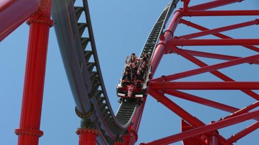 Red Force, la nueva montaña rusa más alta de Europa, en Ferrari Land