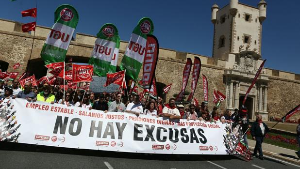 «Unidad sindical en dos manifestaciones separadas»