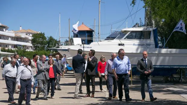 Inauguración de la II Feria del Barco de Ocasión de Puerto Gelves