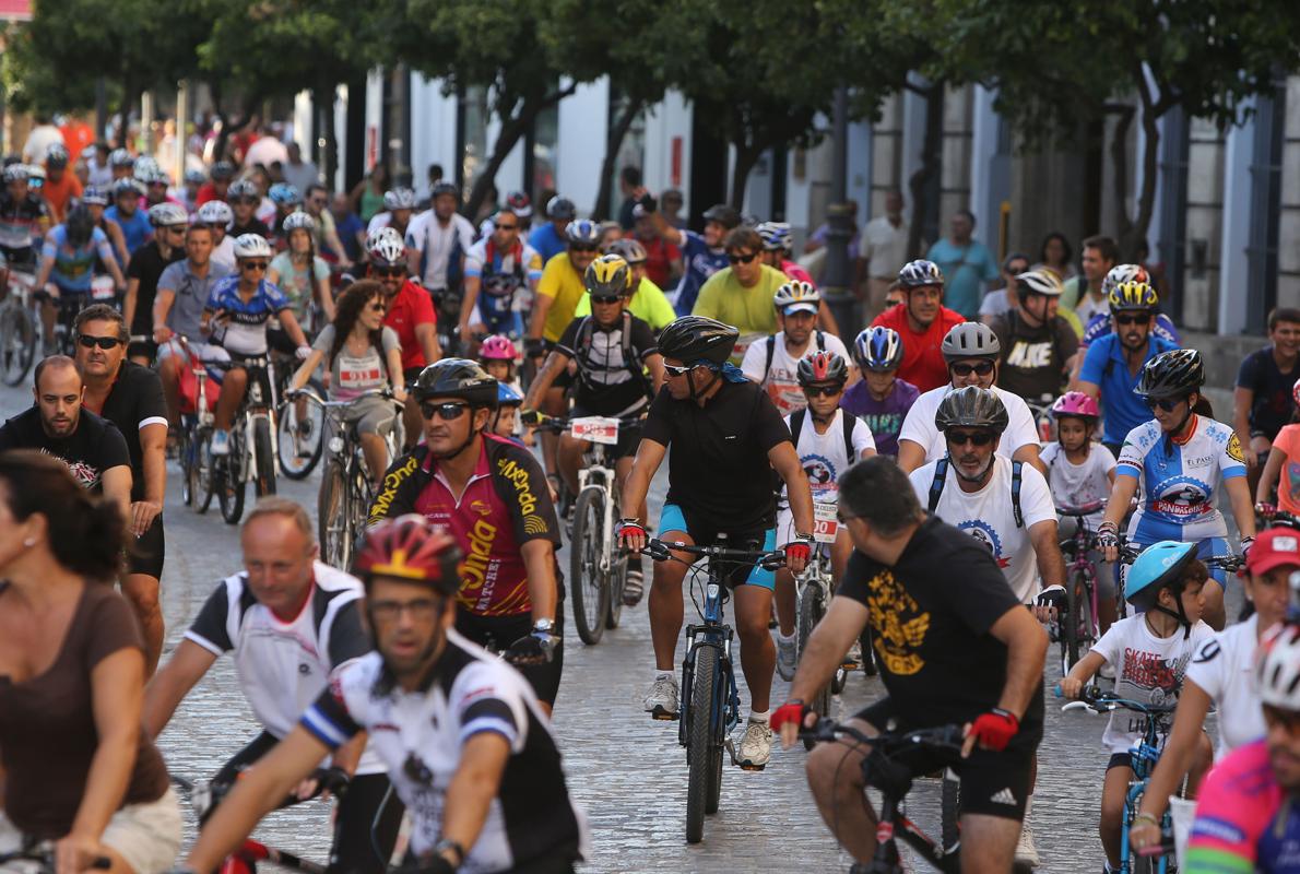 Miembros del Club Ciclista de El Puerto.