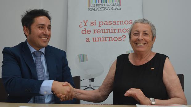 Acuerdo entre Cruz Roja, AMEP Cádiz y Cádiz Centro Comercial Abierto