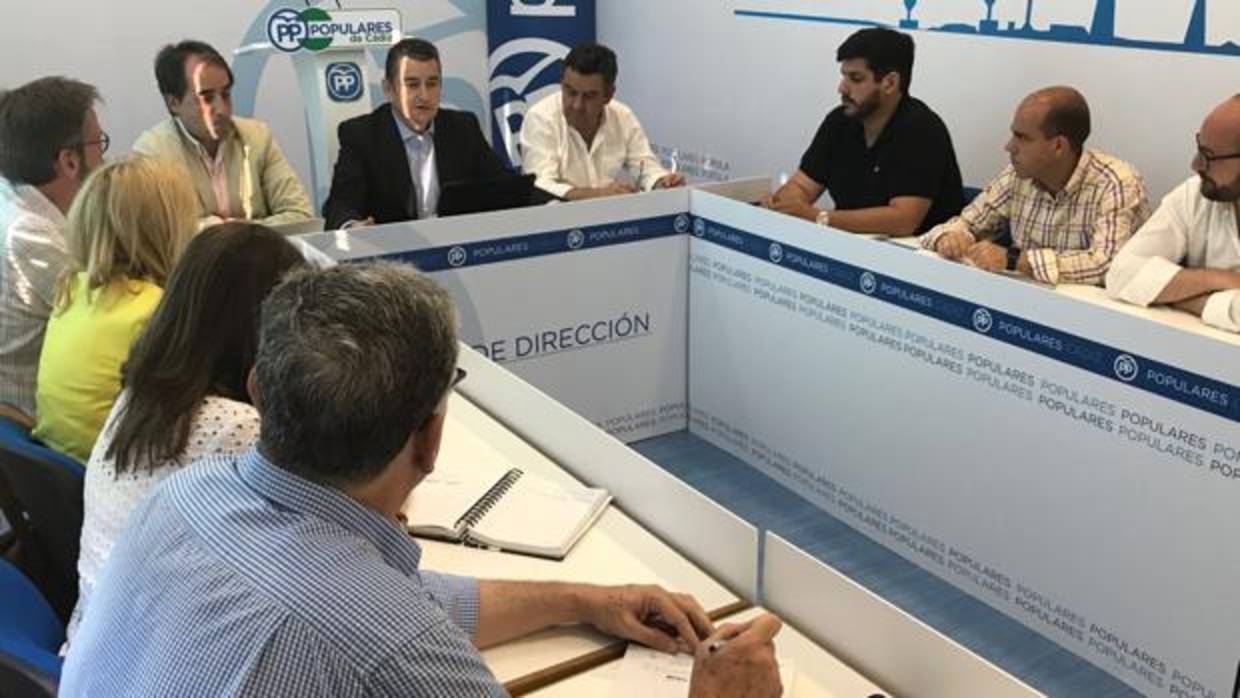 Primer Comité de Dirección del PP de Cádiz