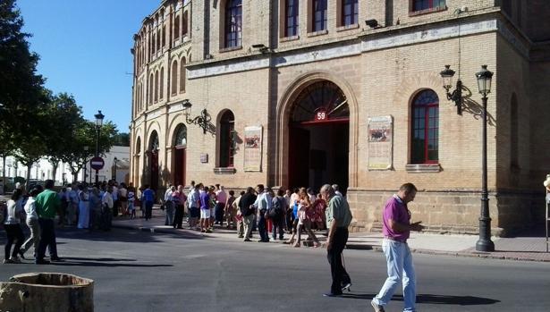 El accidente se ha producido en las inmediaciones de la plaza de Toros