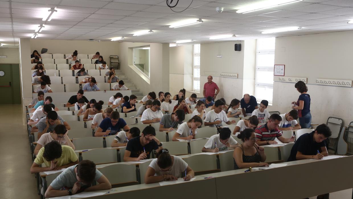 Examen de Selectividad del pasado lunes.