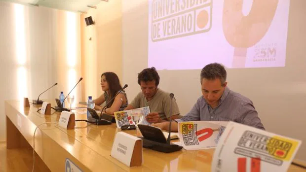 Kichi ha presentado el programa de la Universidad de verano de Podemos.