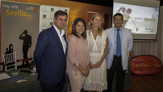 Acto de promoción de los campos de golf de la provincia de Sevilla