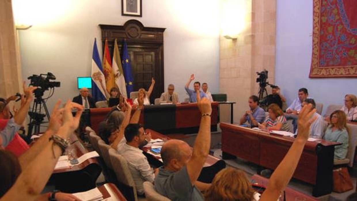 La votación de los grupos en el Pleno de los presupuestos