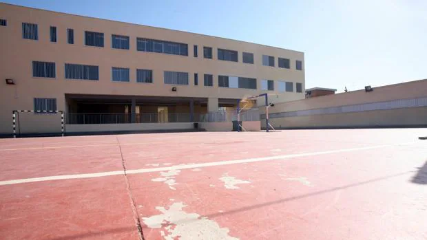 Patio del colegio La Unión, en Jerez.