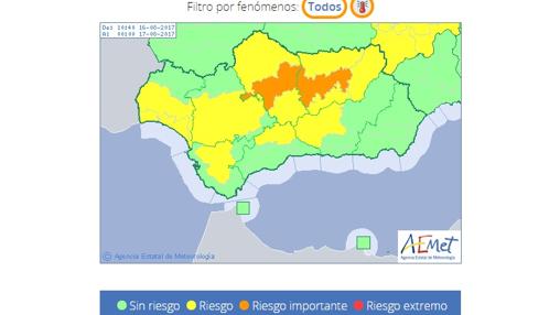 Cádiz, en alerta amarilla por calor