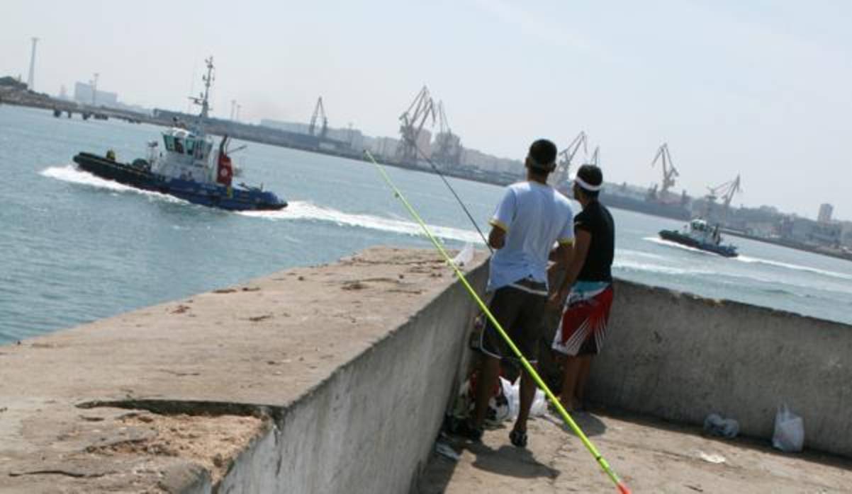 La Punta de San Felipe es una zona habitual para pescar con caña