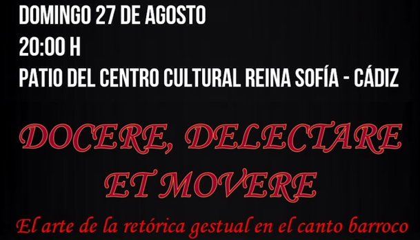 El Centro Cultural Reina Sofía acoge un  concierto de retórica gestual y musical