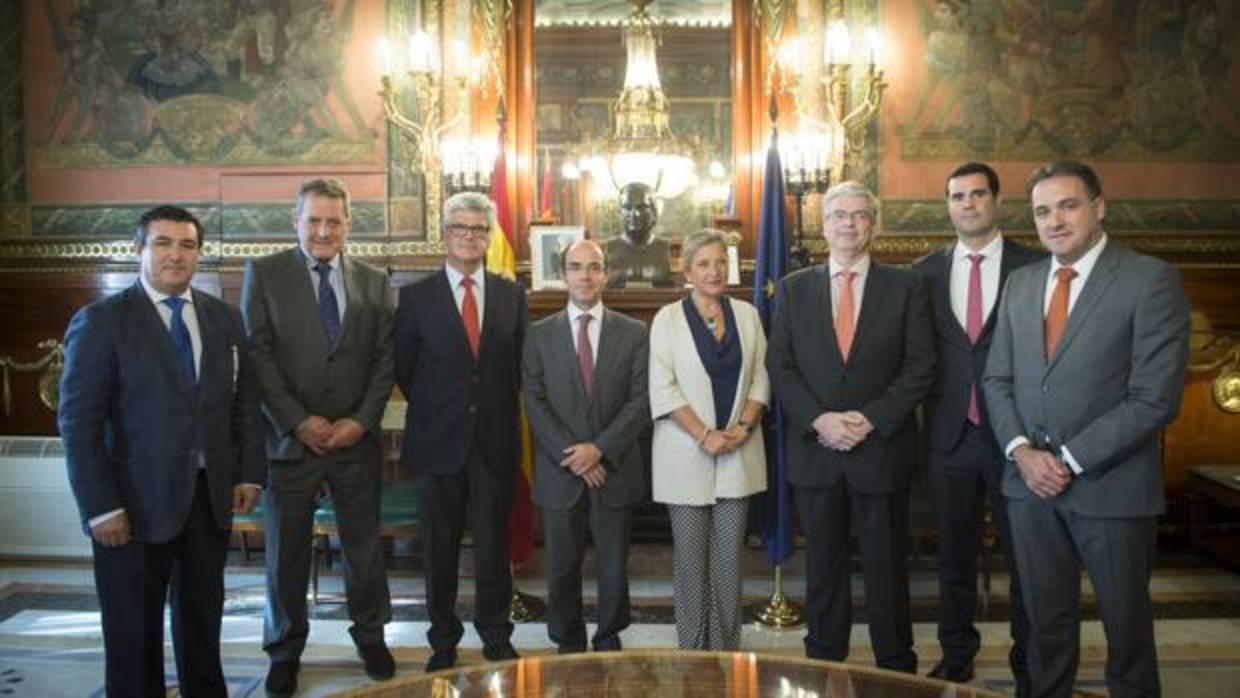 Reunión constitutiva del Grupo de Coordinación de los Delegados especiales del Estado en Zona Franca