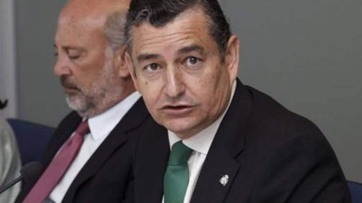 El presidente de la Delegación de Gobierno, Antonio Sanz.
