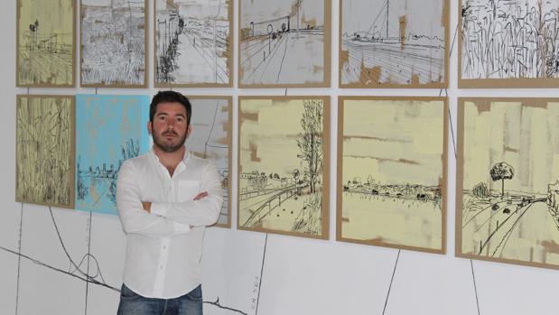 Guillermo Carrillo es el ideólogo de esta exposición en torno a la Nacional IV