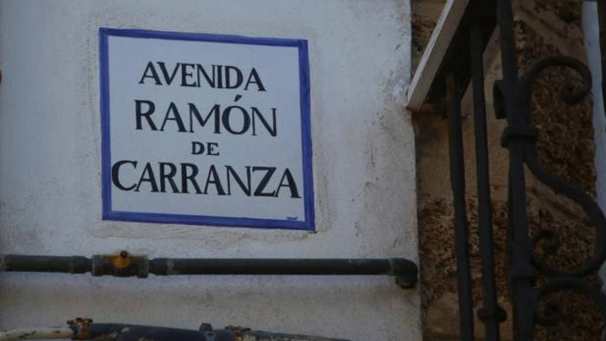 La Avenida Ramón de Carranza cambiará de nombre.