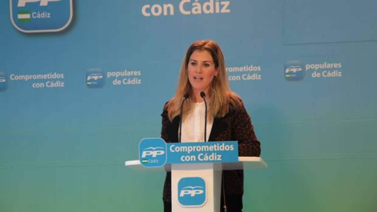 La parlamentaria del PP por Cádiz, Ana Mestre.