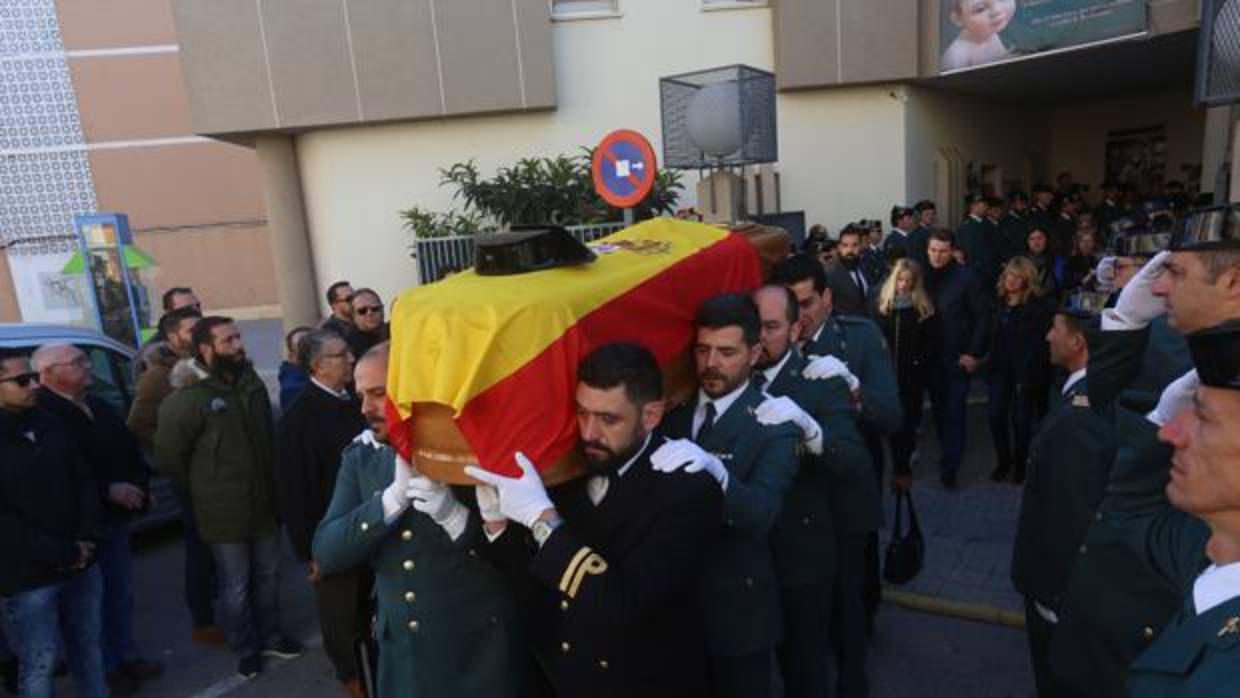 El pasado domingo se celebró el funeral de Víctor Caballero en la parroquia de Loreto.