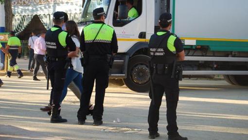 Agentes de la Policía Local de Dos Hermanas