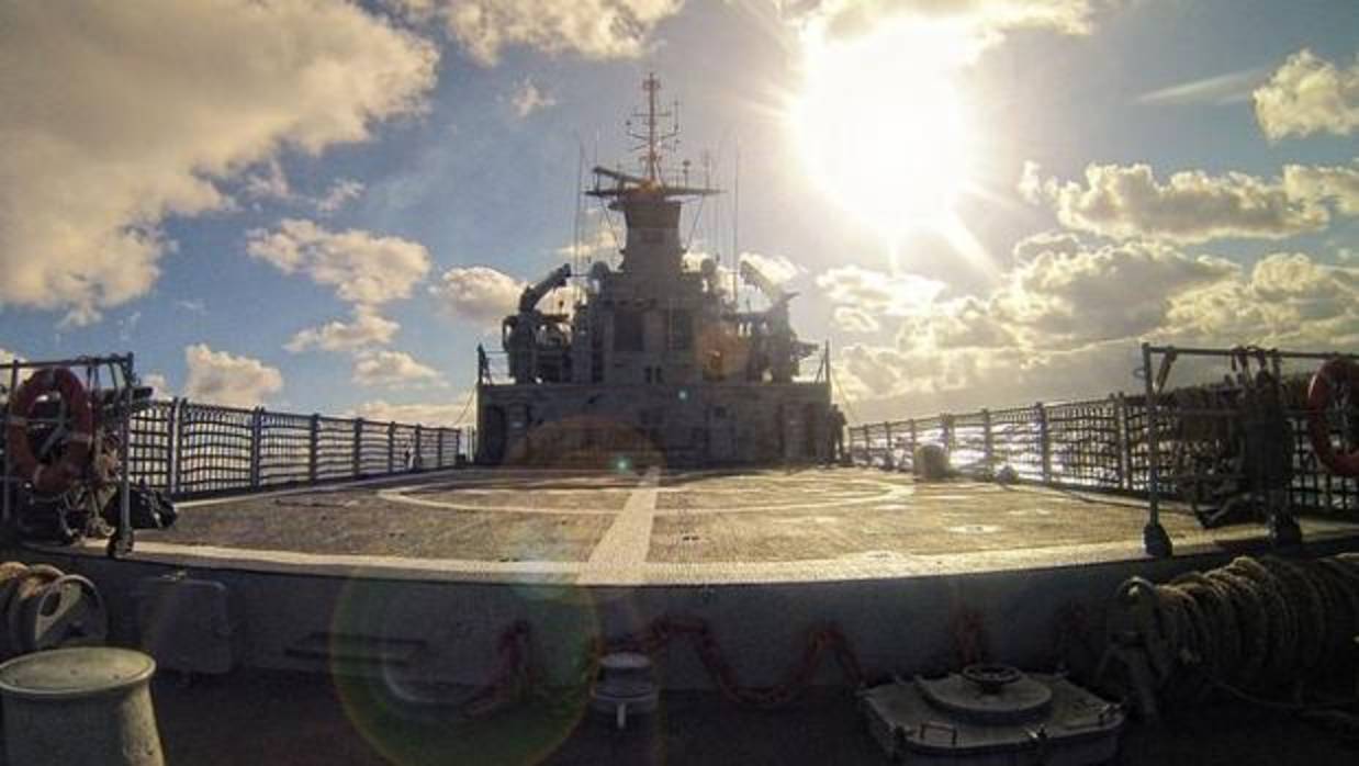 La Armada cumple 890 días de vigilancia en el mar