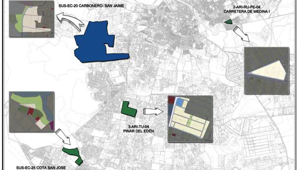 Más de 2.300 viviendas se desarrollarán en el ámbito Carboneros-San Jaime