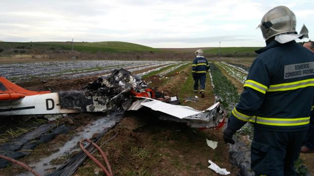 Un fallecido y un herido grave en un accidente de ultraligero en Villamartín