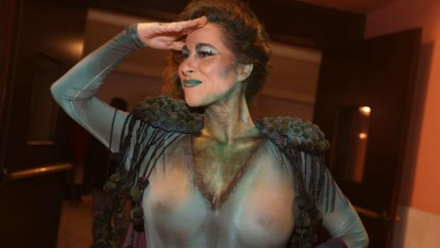 El llamativo y sensual disfraz de la concejala de Fiestas María Romay