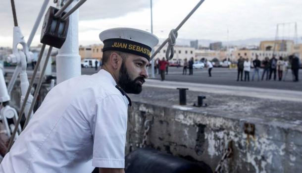 El Juan Sebastián de Elcano llega a Las Palmas