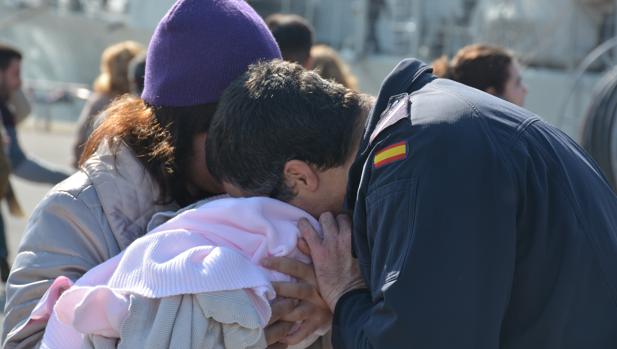 Rota despide a la 'Victoria' hasta dentro de tres meses