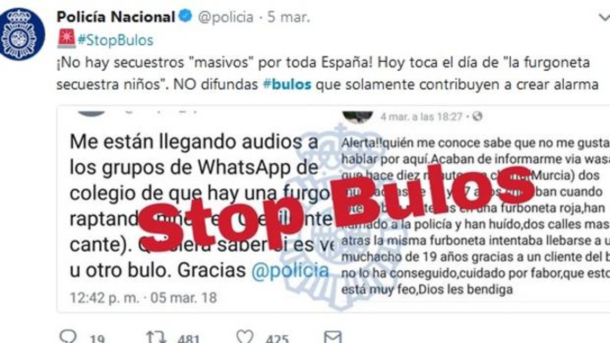 Bulos en redes y grupos de WhatsApp alarman a padres de Cádiz