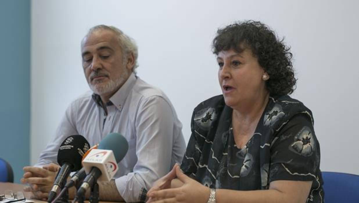 María Salmerón en rueda de prensa