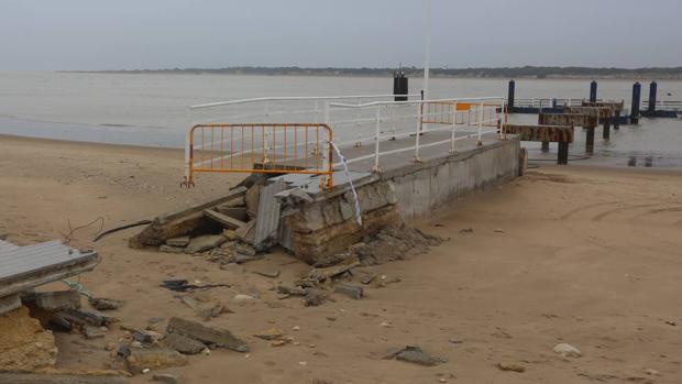 Playas de Sanlúcar: sin condiciones óptimas