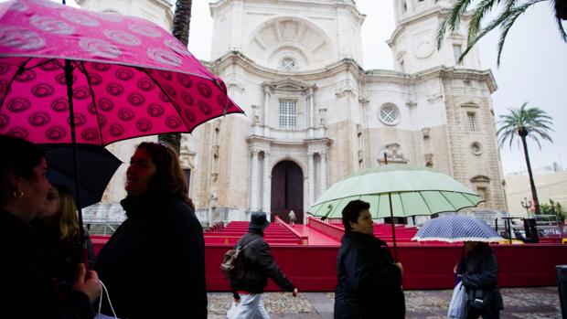 El tiempo en Cádiz: Las previsiones de lluvias empeoran para el Domingo de Ramos