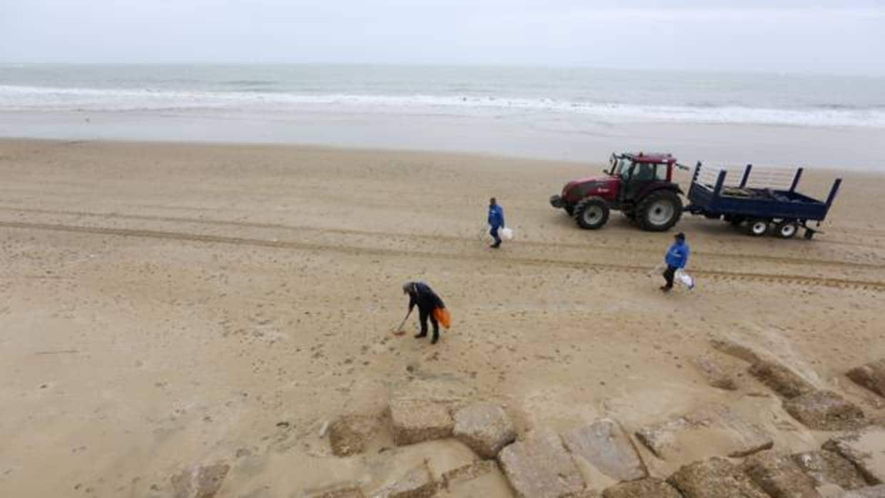 Los ayuntamientos se han esforzado en adecentar las playas. En la imagen, costa de Chipiona