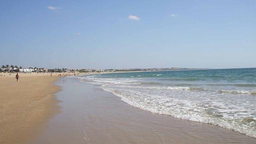 La playa de la Barrosa, en Cádiz.