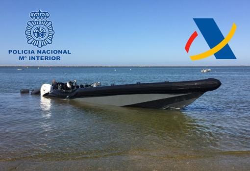 Seis toneladas de hachís de una organización de narcos de Cádiz aprehendidas en Huelva