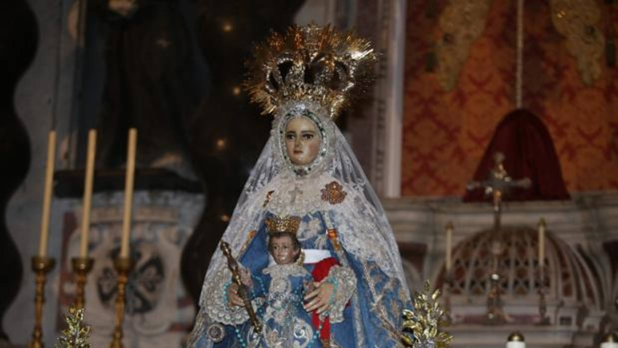 La Patrona de la ciudad, la Virgen del Rosario.