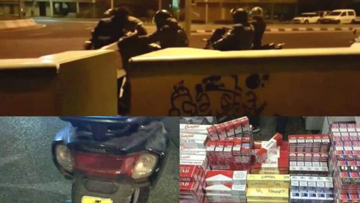 A incautación de tabaco de contrabando por día en La Línea